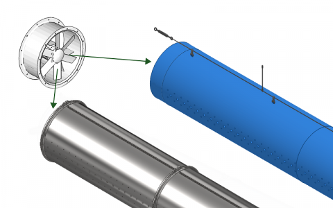 oneair diffusion thermal destratification system tds 1